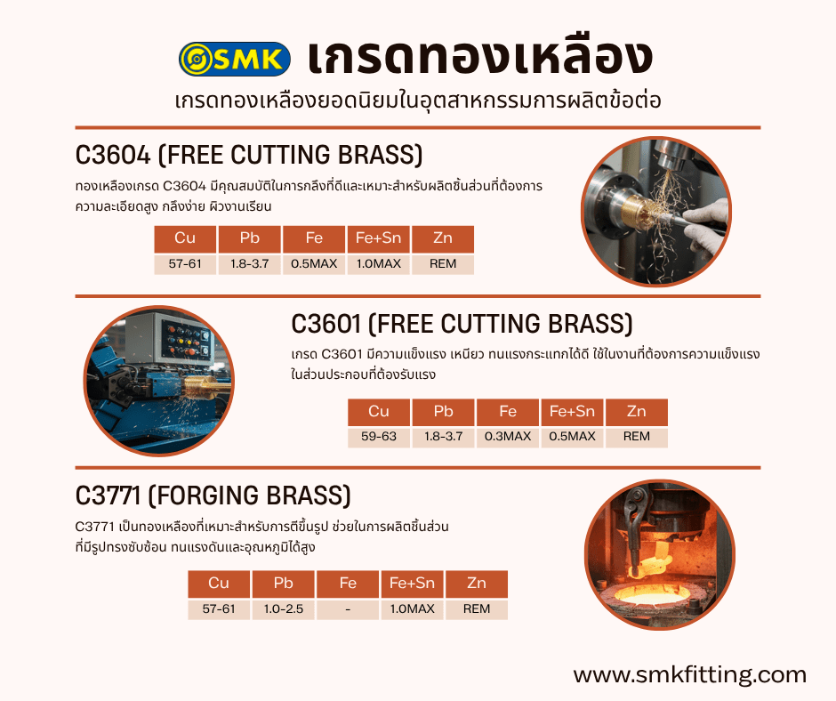 เกรดทองเหลือง